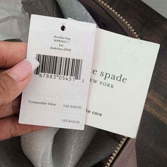 Kate Spade Leather Hobo Handbag - Picture 6 of 11